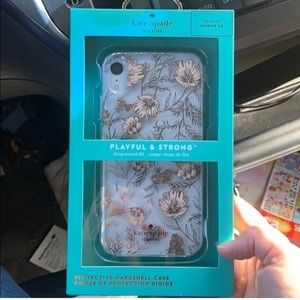 Late spade iPhone case